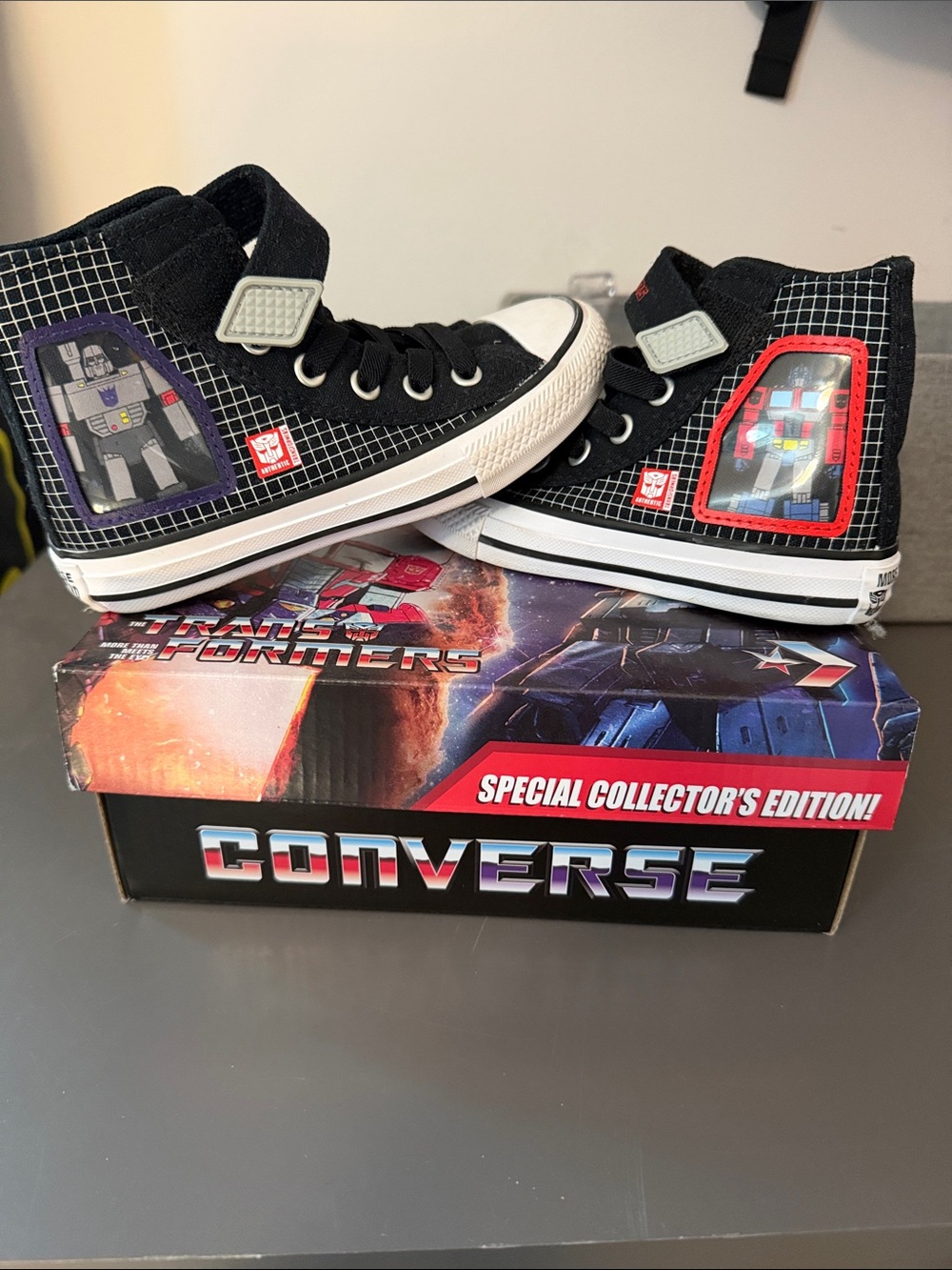 Kids Special collector’s edition transformers converse sneaker